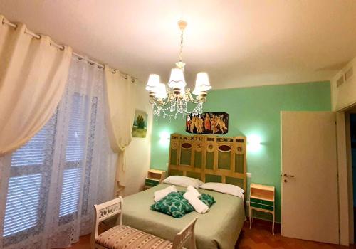 Postel nebo postele na pokoji v ubytování Bio Agriturismo Mare in Campagna