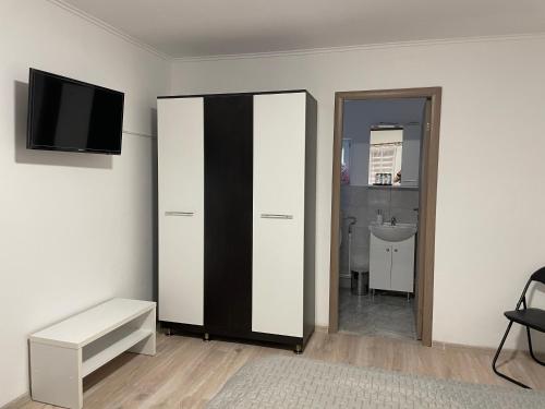 TV a/nebo společenská místnost v ubytování The iNk Rooms