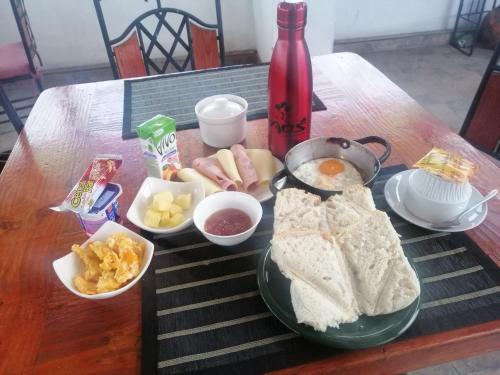 Comida en el hotel o alrededores