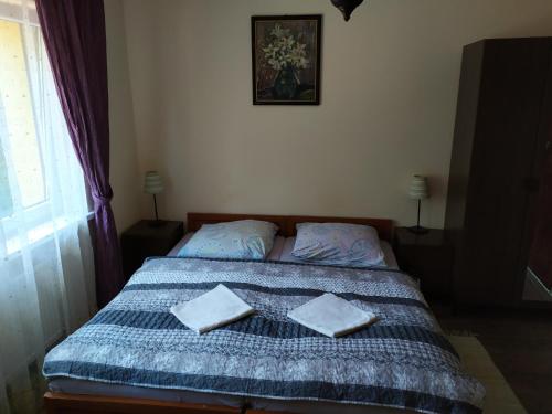 Postel nebo postele na pokoji v ubytování Willa Kamil w Centrum