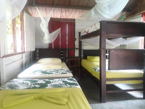 Cama o camas de una habitación en Treegana