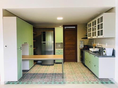 Una cocina o cocineta en Hotel Fazenda Triunfo
