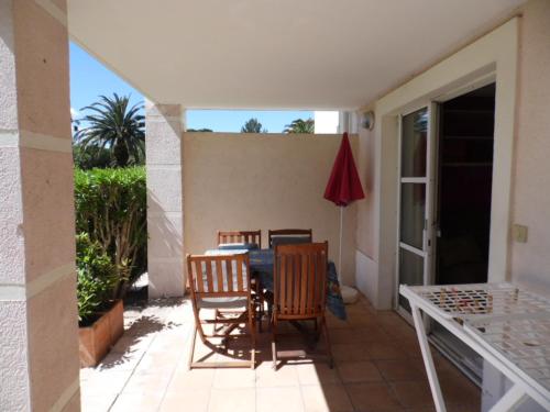 Garden level for 5 people with sea view
