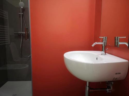 Koupelna v ubytování Fidardo Rooms