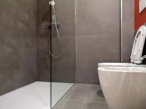 Koupelna v ubytování Fidardo Rooms