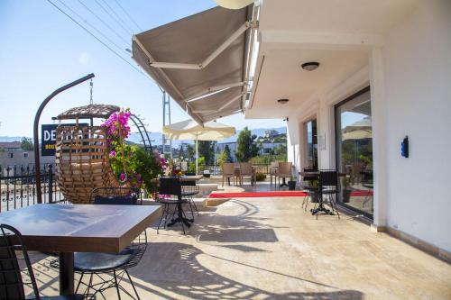 Balkón nebo terasa v ubytování Demyra Boutique Hotel