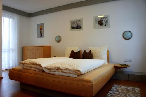 Ένα ή περισσότερα κρεβάτια σε δωμάτιο στο Appart Manuela