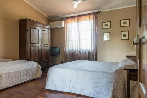 Katil atau katil-katil dalam bilik di Affittacamere "LA VALLE"