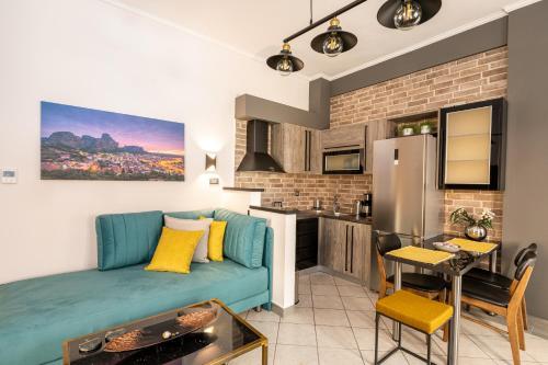 Kuchyňa alebo kuchynka v ubytovaní Oikion Meteora Home 3