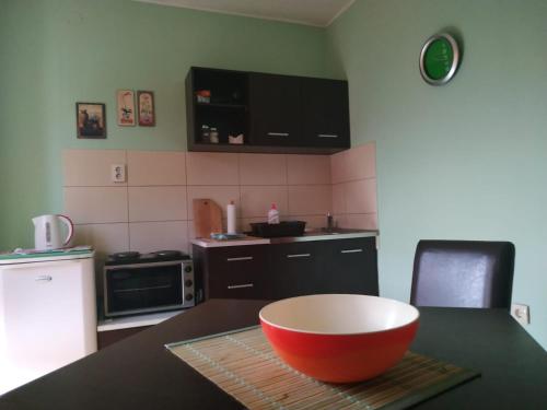 Кухня или мини-кухня в Apartmani Bambola
