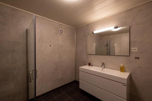 Ett badrum på Flotunet - Jørnhuset