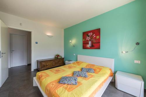 Letto o letti in una camera di Golfo di Venere