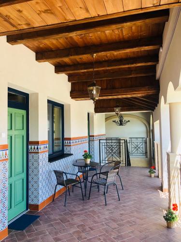 Balkón nebo terasa v ubytování Apartmánový dom Andalusia