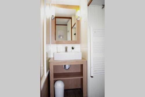 Koupelna v ubytování Appartement 4 personnes Arzon, entre plage et Port Crouesty