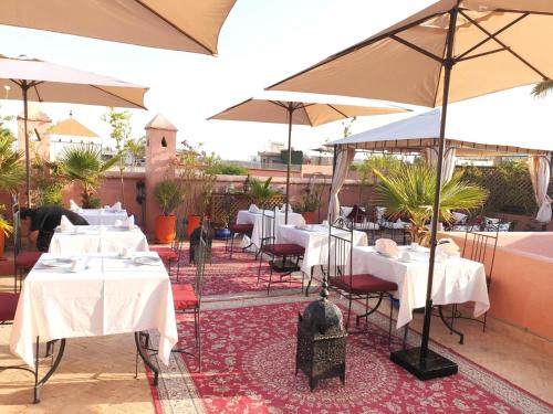 Restaurace v ubytování Arabian Riad Marrakech