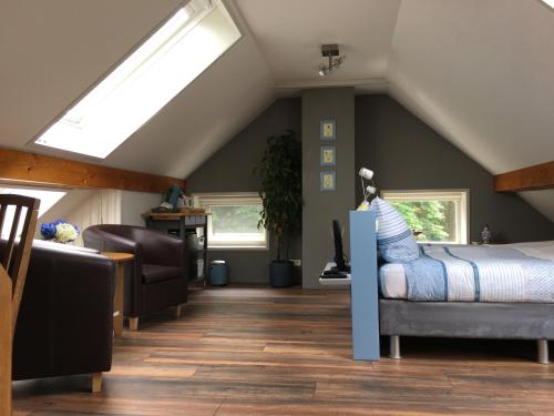 Ruang duduk di Bed & Breakfast Ter Borg