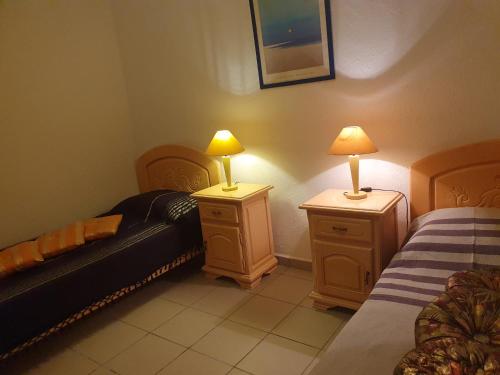 Letto o letti in una camera di La Colline de Chott Meriem appartements