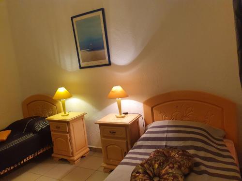 Letto o letti in una camera di La Colline de Chott Meriem appartements