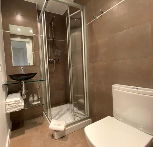 Kúpeľňa v ubytovaní Hostal Somnis