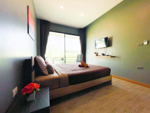 Televisyen dan/atau pusat hiburan di Krin Resort