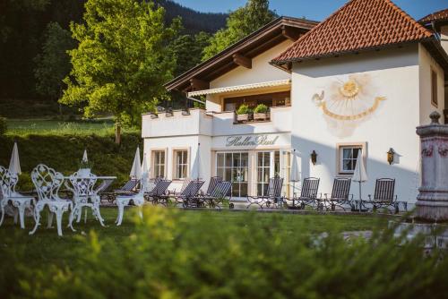 Κήπος έξω από το Landhaus Ager