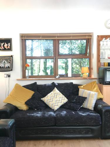 Χώρος καθιστικού στο Pigeon Brae pet friendly accommodation Enniskillen