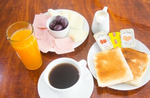 Opciones de desayuno para los huéspedes de Martinika