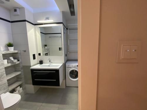 Ванная комната в Apartament Opieszyn 16