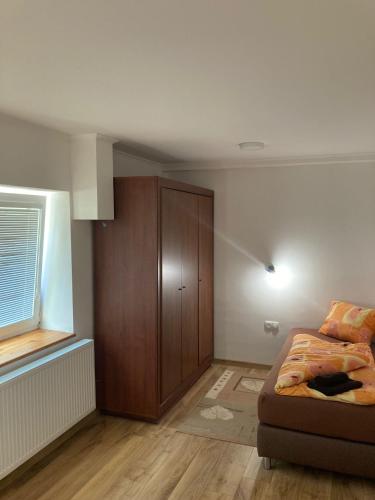 Postel nebo postele na pokoji v ubytování Penzión Štrba