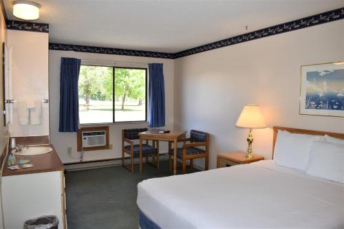 Cama o camas de una habitación en Winthrop Inn