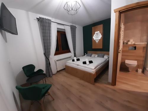 Et badeværelse på Dom Wypoczynkowy NATALIA