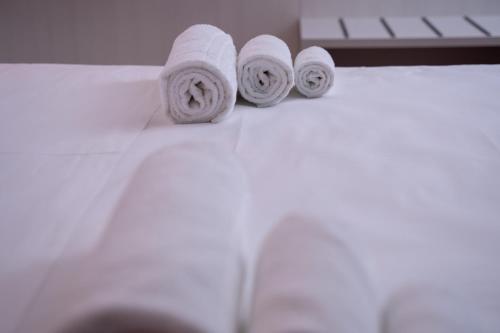 Posteľ alebo postele v izbe v ubytovaní Sorrento B&D Rooms