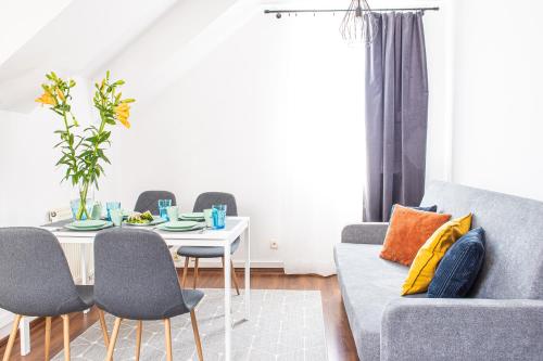 Posedenie v ubytovaní Apartament Piastowska