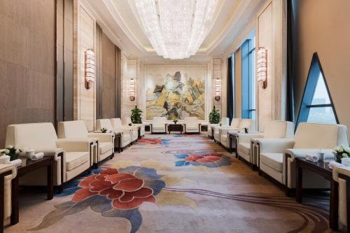Χώρος καθιστικού στο Wanda Realm Yinchuan