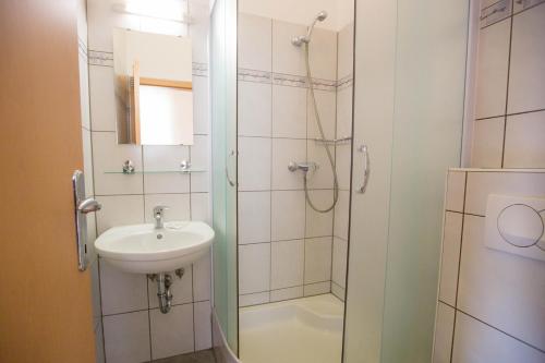 Koupelna v ubytování Hostel Sonce