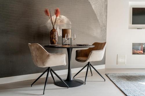 Χώρος καθιστικού στο Bossche Suites No2 - Verwersstraat