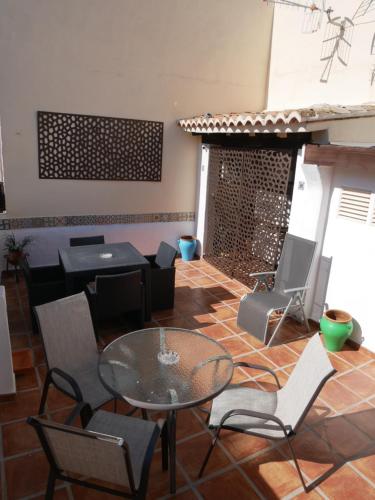 Χώρος καθιστικού στο No4 CasaTosca Javea - Apart Attico con Terraza - Escaleras - En el Centro del Casco Antiguo