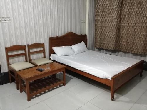 Krevet ili kreveti u jedinici u okviru objekta Saif Hotel