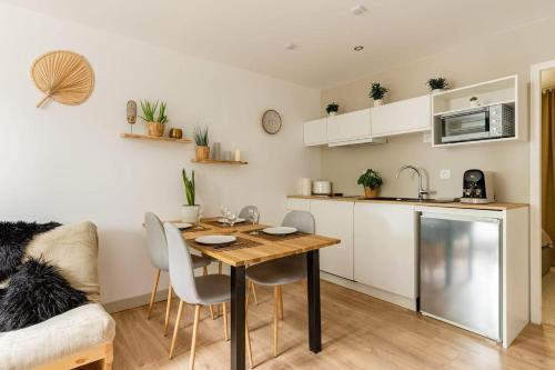 Kuchyň nebo kuchyňský kout v ubytování Casa Tulum