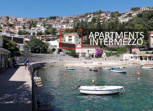 Apartment Angie - Intermezzo with sea view in center of Rabac