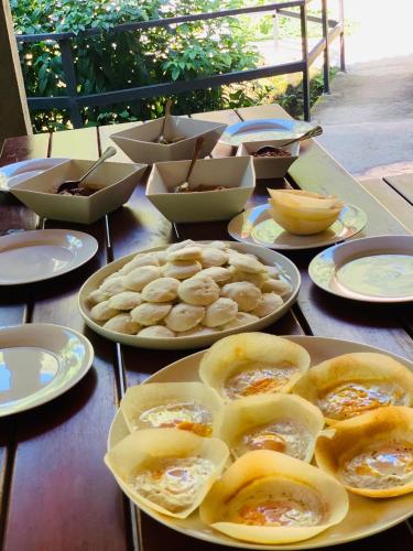 Jídlo v luxury tent nebo okolí