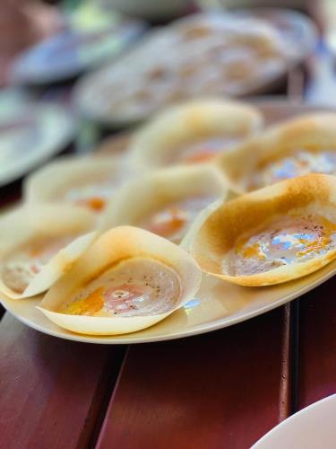 Jídlo v luxury tent nebo okolí