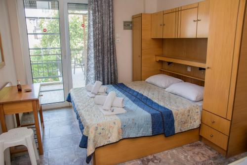 Posteľ alebo postele v izbe v ubytovaní Apartments Tania