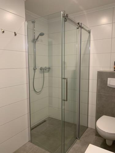 A bathroom at Roswitha-Gandersheim