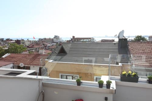 Balkoni atau teres di The Marist Hotel Kadikoy
