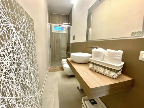 Salle de bains dans l'établissement Civico 27