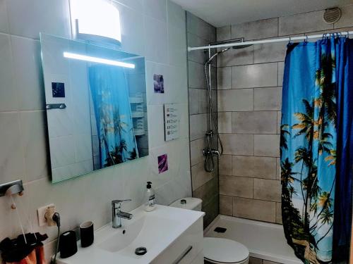 Kúpeľňa v ubytovaní Casa de los Bucaneros - komplettes Apartment
