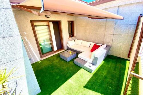 ÁTICO MONET - Arte y cielo frente al parque con río y junto al mar