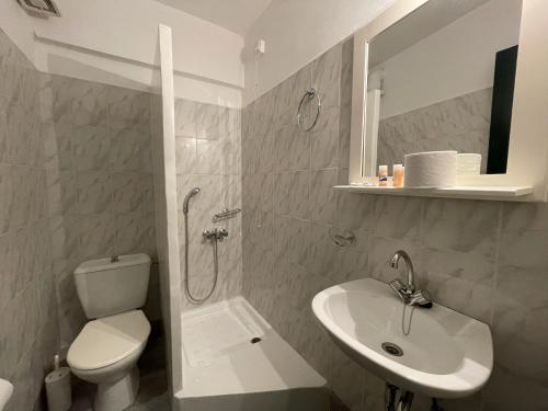 Ванна кімната в Apollon Hotel