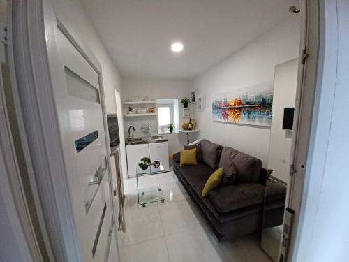 Η κουζίνα ή μικρή κουζίνα στο IN the CENTAR APARTMENT